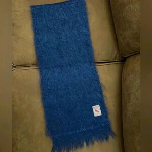 Blue Blackcock Mohair Scarf